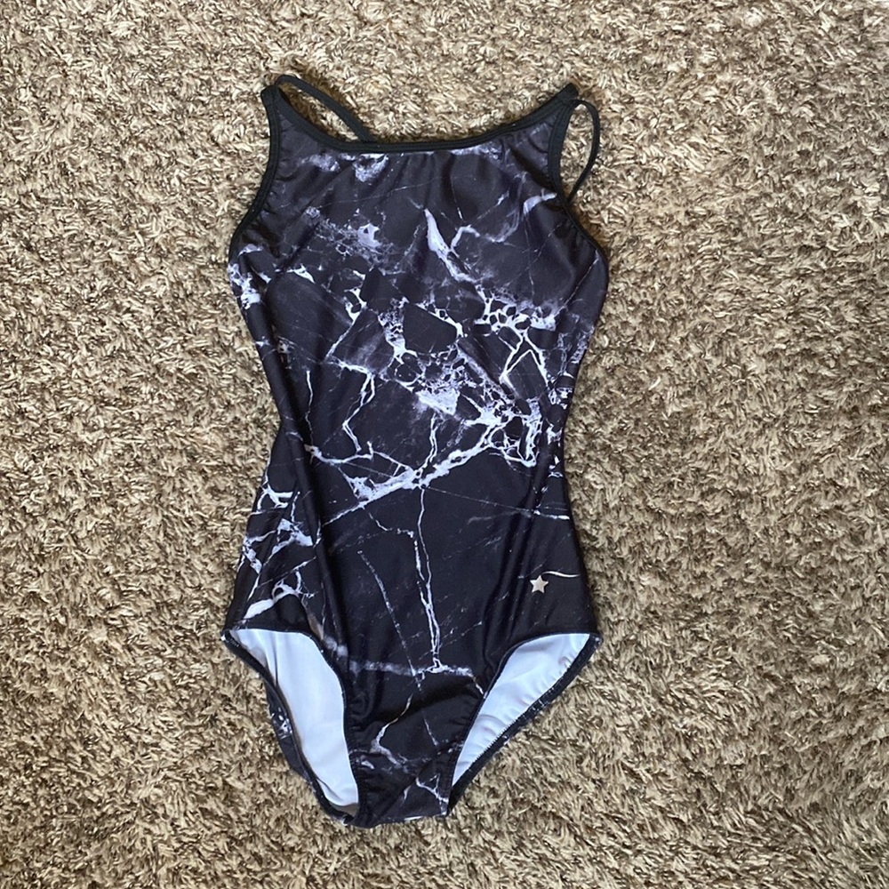 Destira name brand leotard- size XL in girls